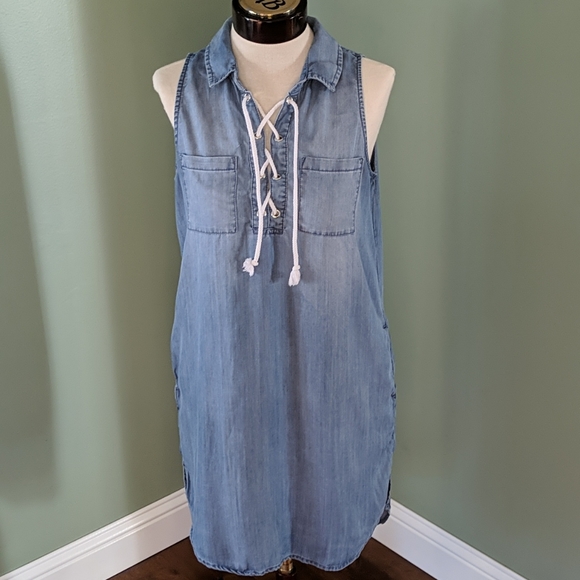 VELVET HEART women's denim dress. - Picture 1 of 5